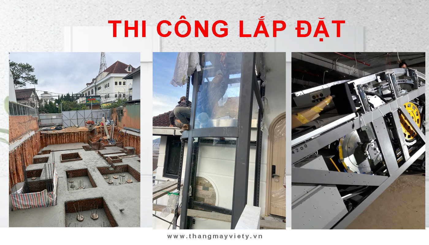 Thang máy Việt Ý - Thi công lắp đặt tại Đà Lạt