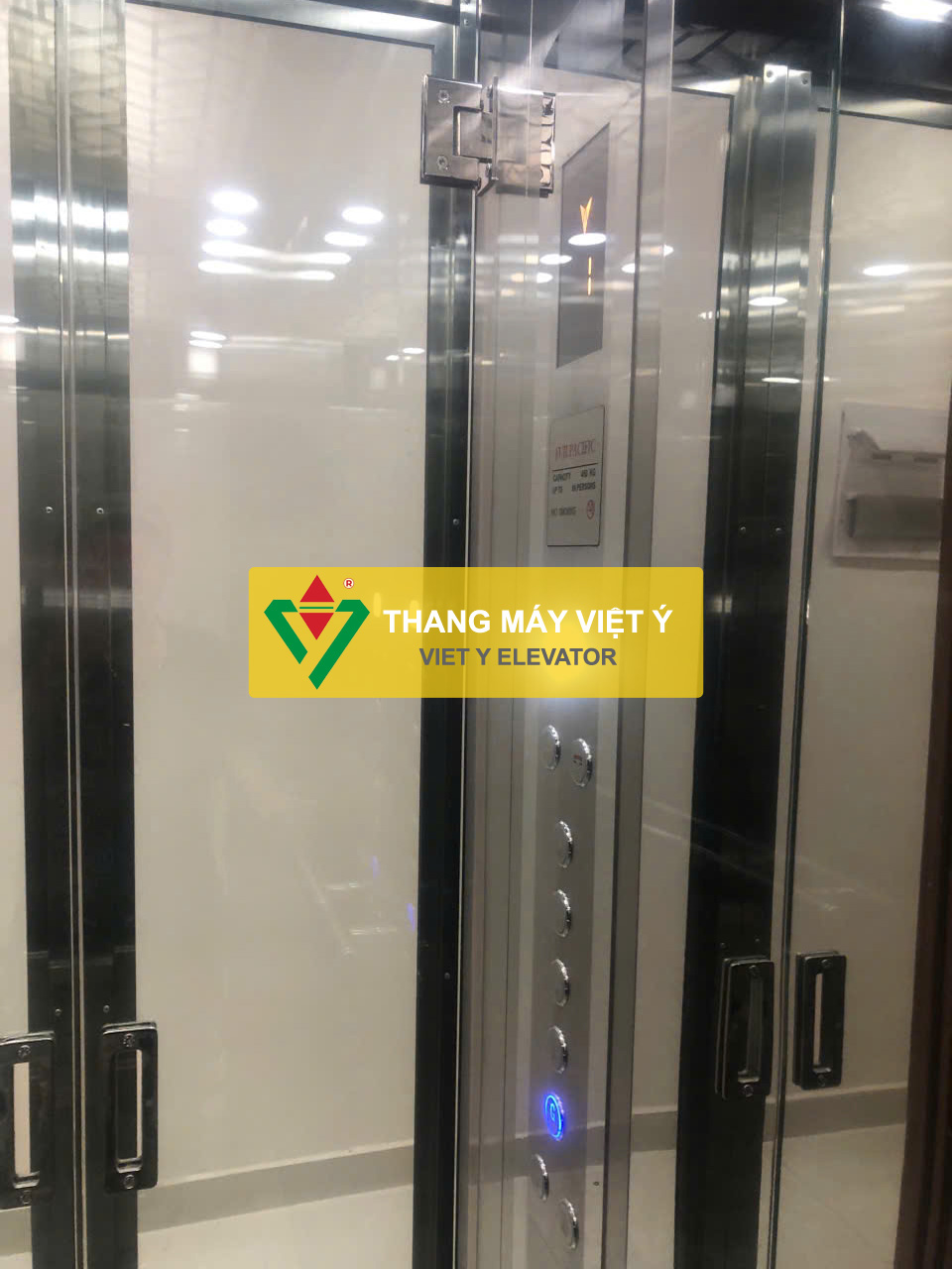 Thang máy Việt Ý - Thang máy kính trong suốt