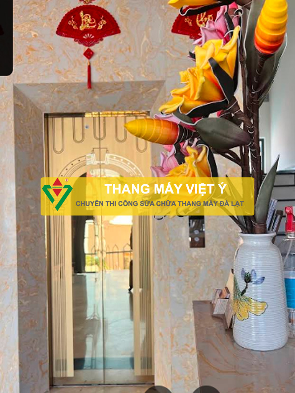 Thang máy Việt Ý - Lắp đặt thang máy khách sạn Đà Lạt Hoa Đăng Hotel
