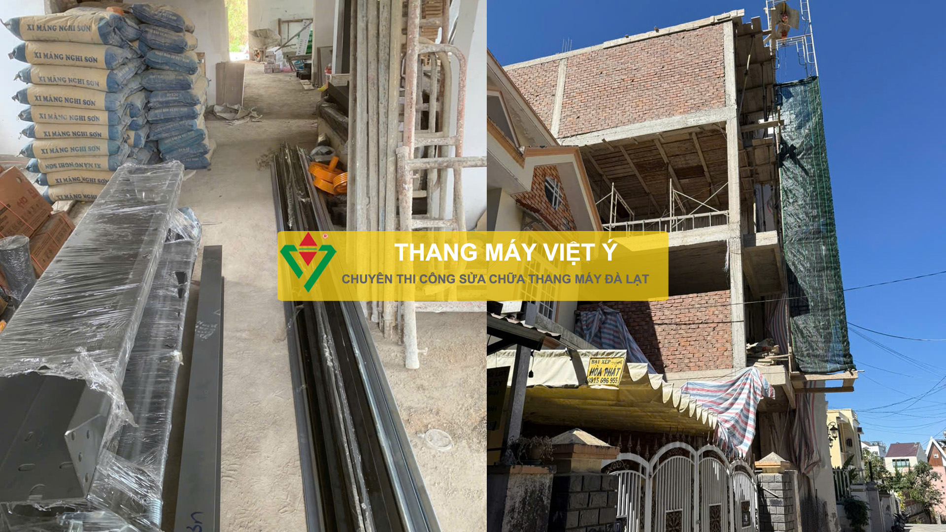 Thang máy Việt Ý - Lắp đặt thang máy khách sạn Đà Lạt Hoa Đăng Hotel