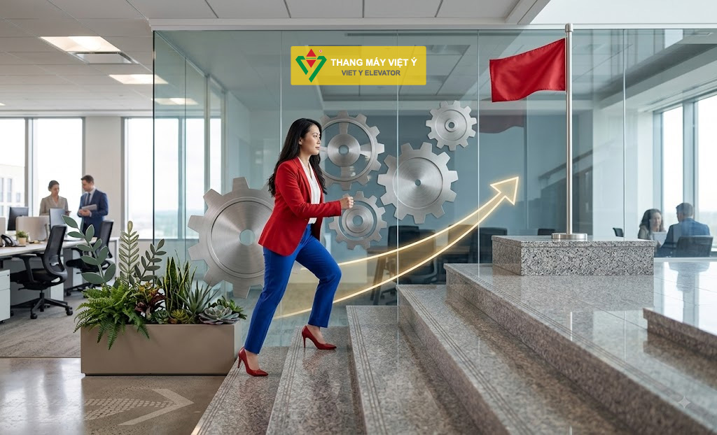 Thang máy Việt Ý - Tầm nhìn công ty