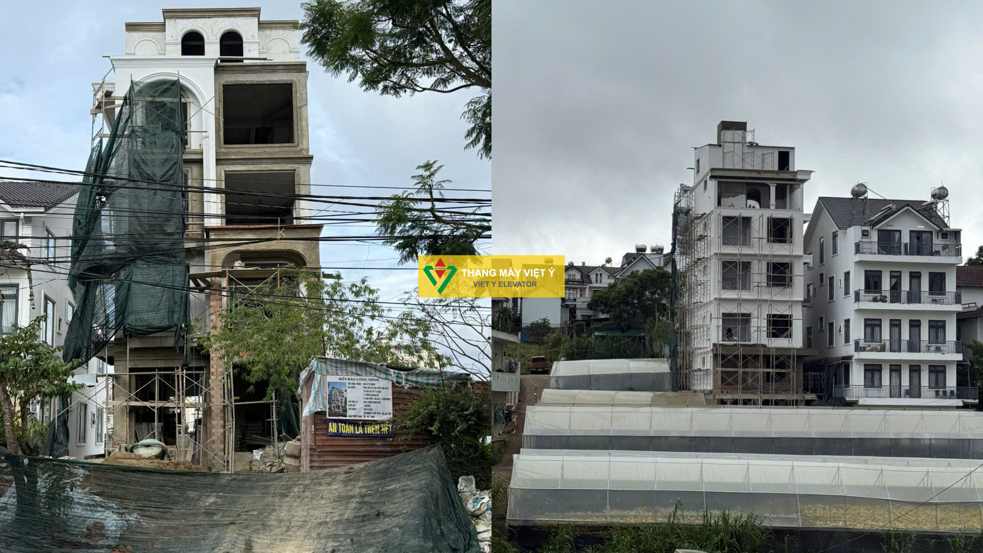 Thang máy Việt Ý - Chuyên lắp đặt thang máy Đà Lạt khách sạn Village Hotel Lâm Đồng